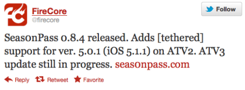 Seas0nPass Updated to Jailbreak New Apple TV 2 Firmware