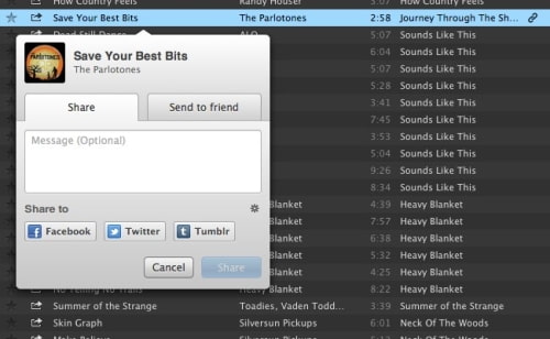 Spotify for Mac Gets Playlist-Based Radio, Post to Tumblr, Embeddable Buttons