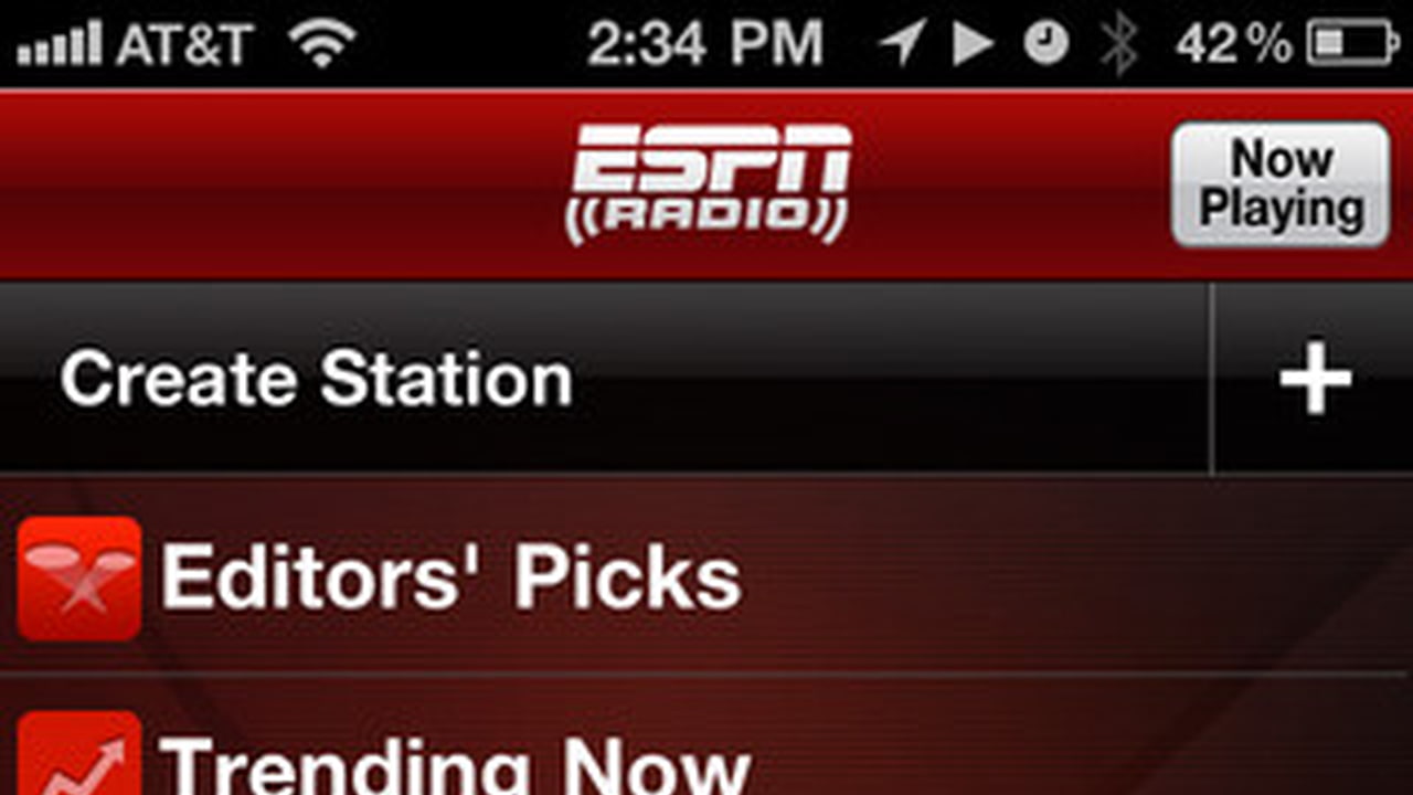 ESPN Radio for iOS Adds Offline Listening Capabilities - iClarified