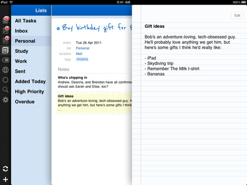 Remember The Milk App Gets a Complete Redesign