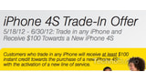 Sprint to Offer a Minimum $100 on Trade-In of Old iPhone for iPhone 4S