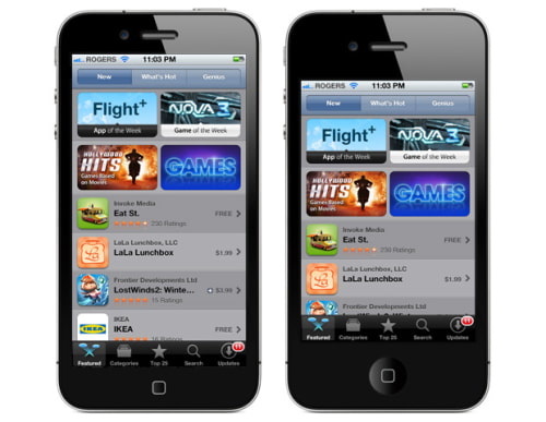 This is How iPhone Apps Would Look on a Taller 4-Inch Screen [Images]