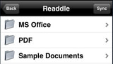 ReaddleDocs Connects iPhone to Online File Storage