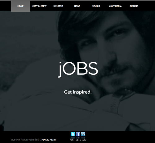 &#039;jOBS: Get Inspired&#039; Movie to Film in Original Apple Garage, Gets Website
