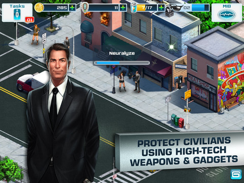 Gameloft Releases Official Men in Black 3 Game for iOS