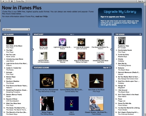 Song BMG to Offer DRM Free Music on iTunes?