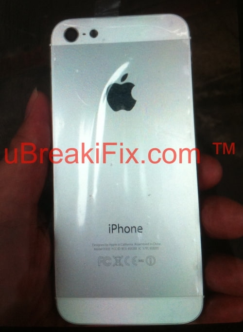 Photos Show Alleged Back and Bottom of Next Generation iPhone in White