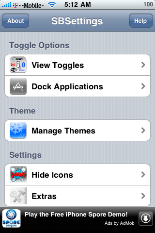 SBSettings Theme Preview