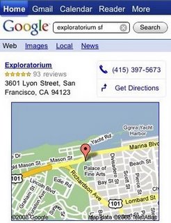 New Google Search Results Pages for iPhone