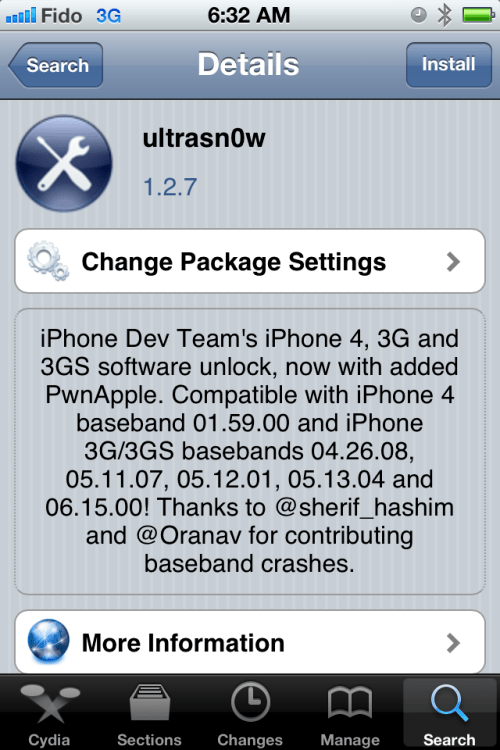 iPhone Dev-Team Updates UltraSn0w to Support Unlocked Basebands on iOS 5.1.1