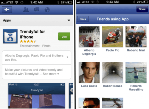 New Facebook App Center Goes Live for Small Percentage of iOS Users [Images]