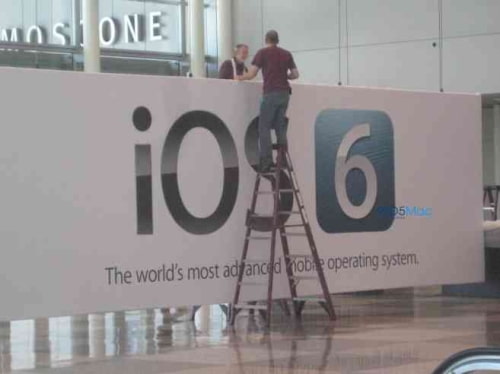 Apple Puts Up iOS 6 Banners at Moscone West [Photos]