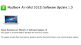 Apple Releases Software Update for the New MacBook Air