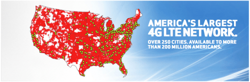 Verizon Wireless Announces 4G LTE is Now Available in Over 300 Markets