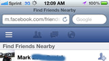Facebook Adds 'Find Friends Nearby' Feature to iOS App