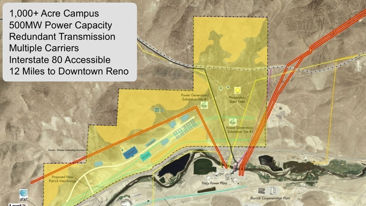 Technology Center Reno Apple Looks to Invest $1 Billion for New Data Center in Reno, Nevada ...