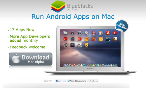 Run Android Apps on Your Mac With BlueStacks