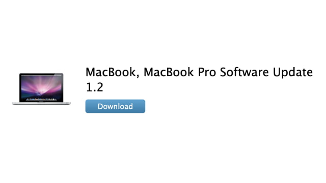 MacBook Pro Software Update 1.2