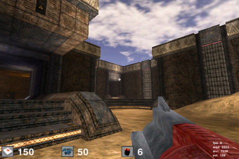 Cube First Person Shooter Game for iPhone