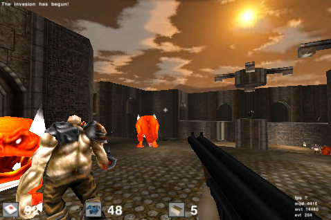 Cube First Person Shooter Game for iPhone