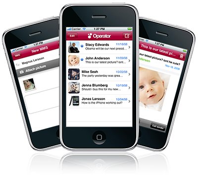 First Native MMS App for iPhone