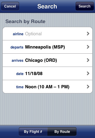 FlightTrack Released for the iPhone