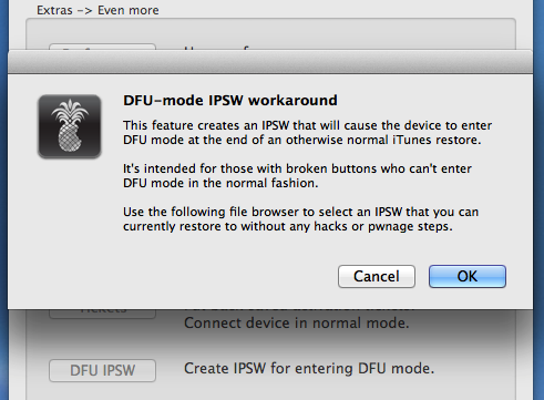 RedSn0w Update Improves iPhone 3GS Baseband Downgrade, Adds DFU IPSW Feature