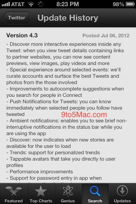 Details of Major Twitter App Update Get Leaked