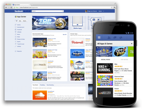 Facebook App Center Now Available in More Countries