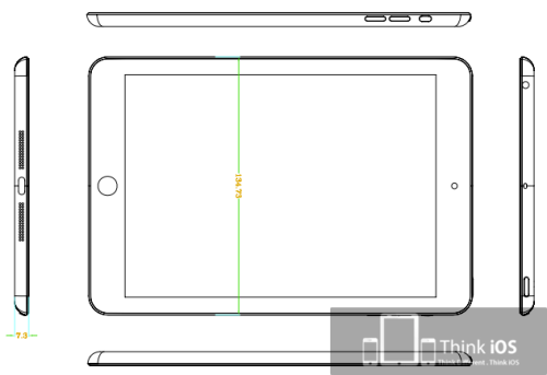 Alleged Schematics for the &#039;iPad Mini&#039;? [Images]