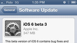 Apple Releases iOS 6 Beta 3 to Developers