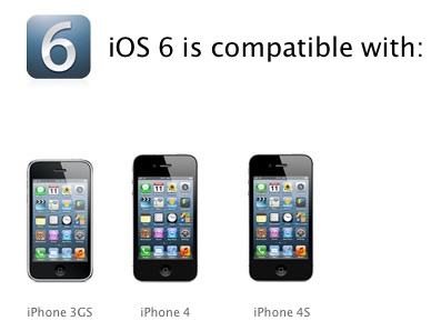 iPhone 3GS Devices Will Be Able Use Shared Photo Streams, VIP Mailboxes in iOS 6