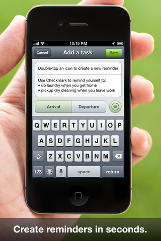 Checkmark Reminders App Released for iPhone
