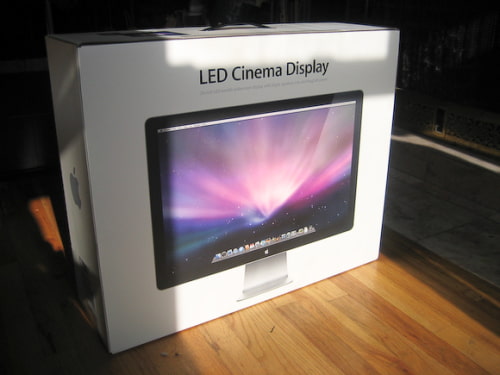 First Impressions of the New Apple 24in LED Cinema