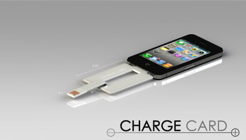 ChargeCard is an iPhone USB Cable That Fits in Your Wallet [Video]