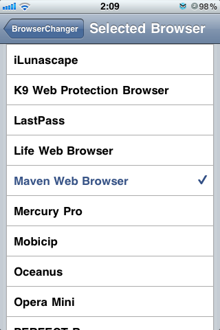 Browser Changer Tweak Adds Support for Chrome, Siri Web Search