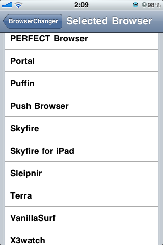 Browser Changer Tweak Adds Support for Chrome, Siri Web Search