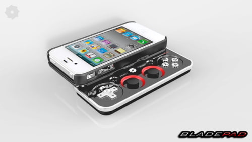 Bladepad is a Detachable Gamepad for the iPhone