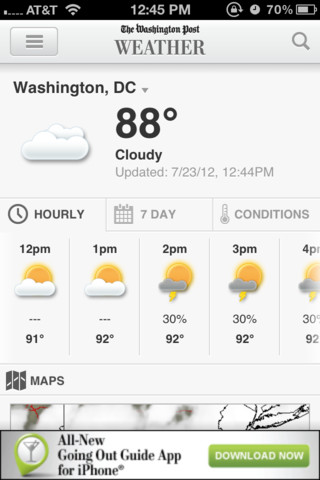 Washington Post Redesigns Its App for the iPhone