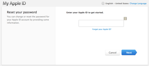 Apple Orders Support Representatives to Suspend Password Resets?
