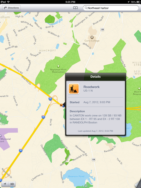 iOS 6 Maps Will Offer Construction Alerts