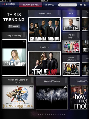 Verizon Releases Viewdini Video Discovery App for iOS