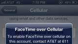 AT&T Won't Charge Extra For Facetime, Will Require New Mobile Share Data Plans