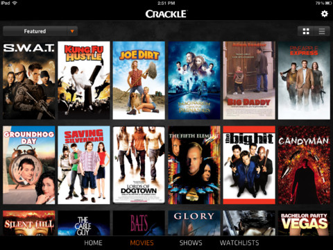 Crackle App Gets Updated With New Design, AirPlay Support