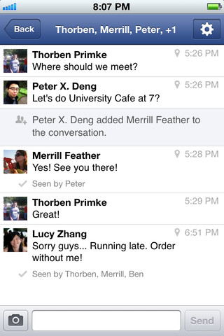 Facebook Messenger is Updated With Smileys, Emoji, Timeline View