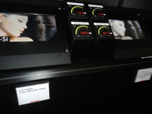 Sharp Shows Off New IGZO Display at IFA 2012 Berlin [Video]
