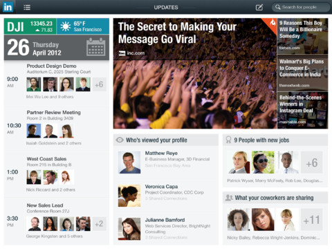 LinkedIn App Gets Updated With Push Notifications