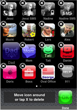 Customized iPhone-Style Buttons