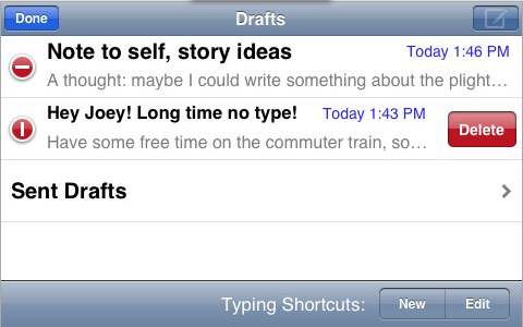 Wide Email Update Adds Typing Shortcuts