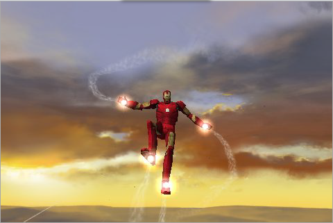 Iron Man Aerial Assault Game for iPhone